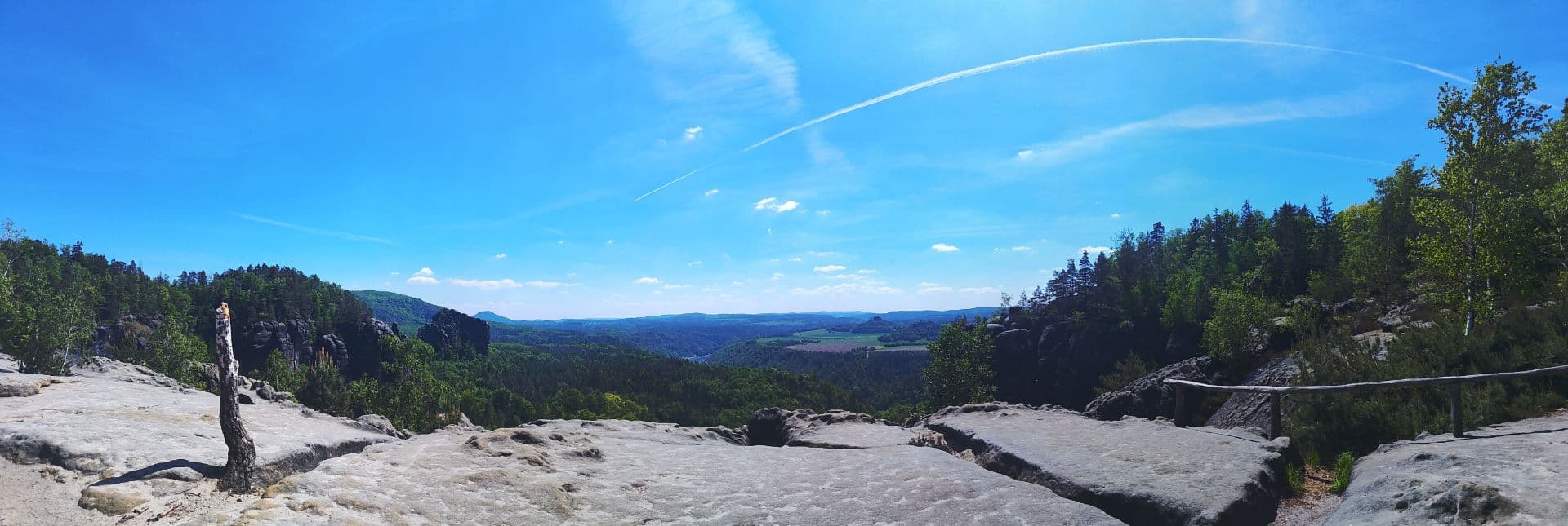 Wandererlebnis mit weiter Aussicht
